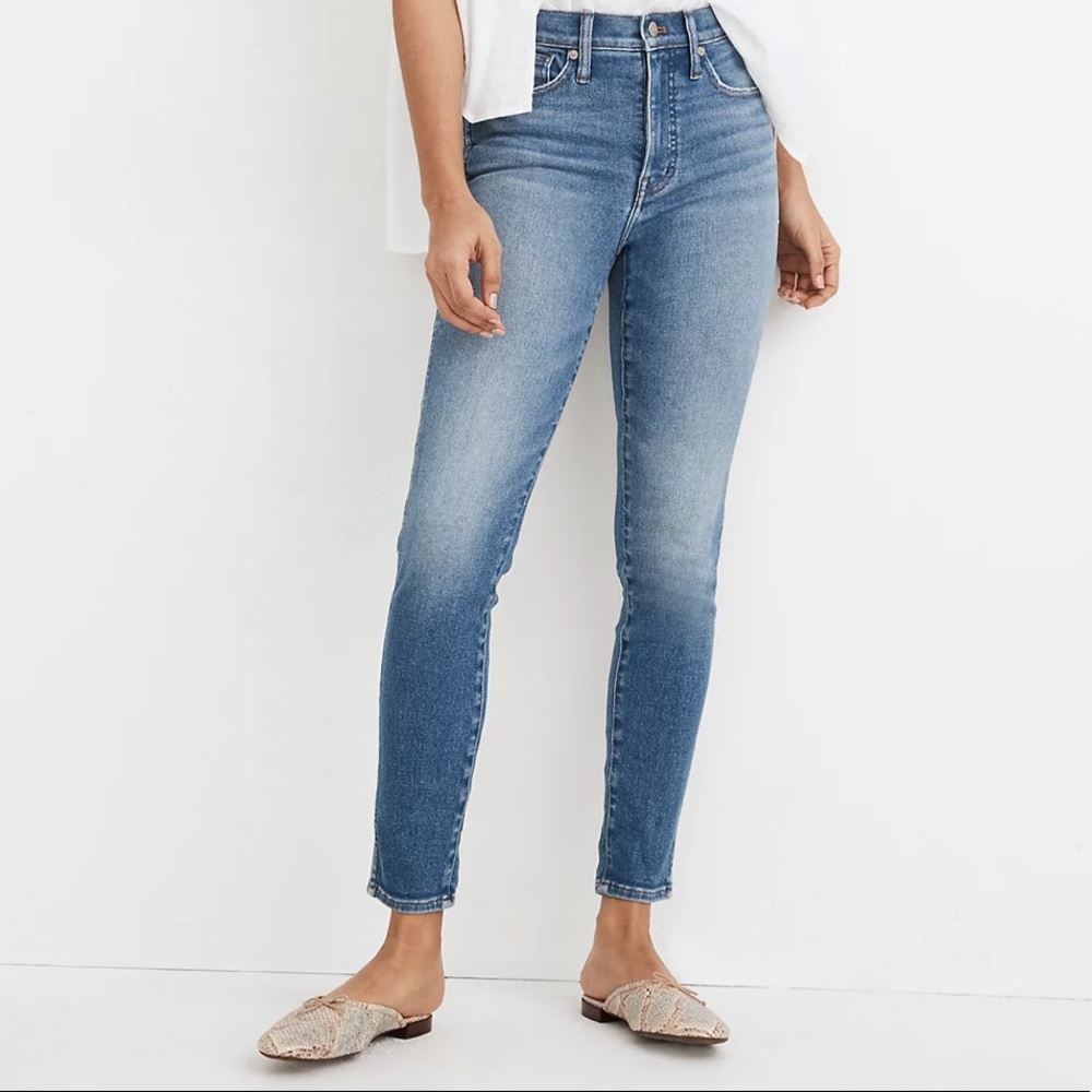 Madewell Skinny Crop Jeans Sheffield Wash 25